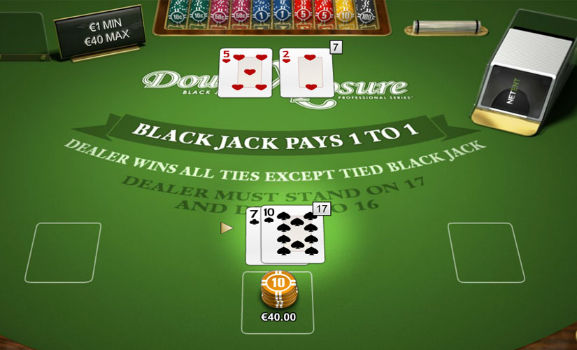 double exposure blackjack screenshot