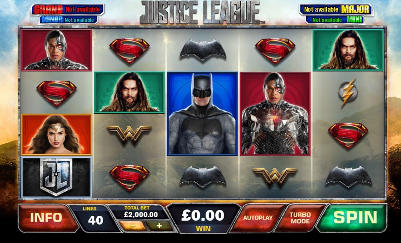 justice league screenshot